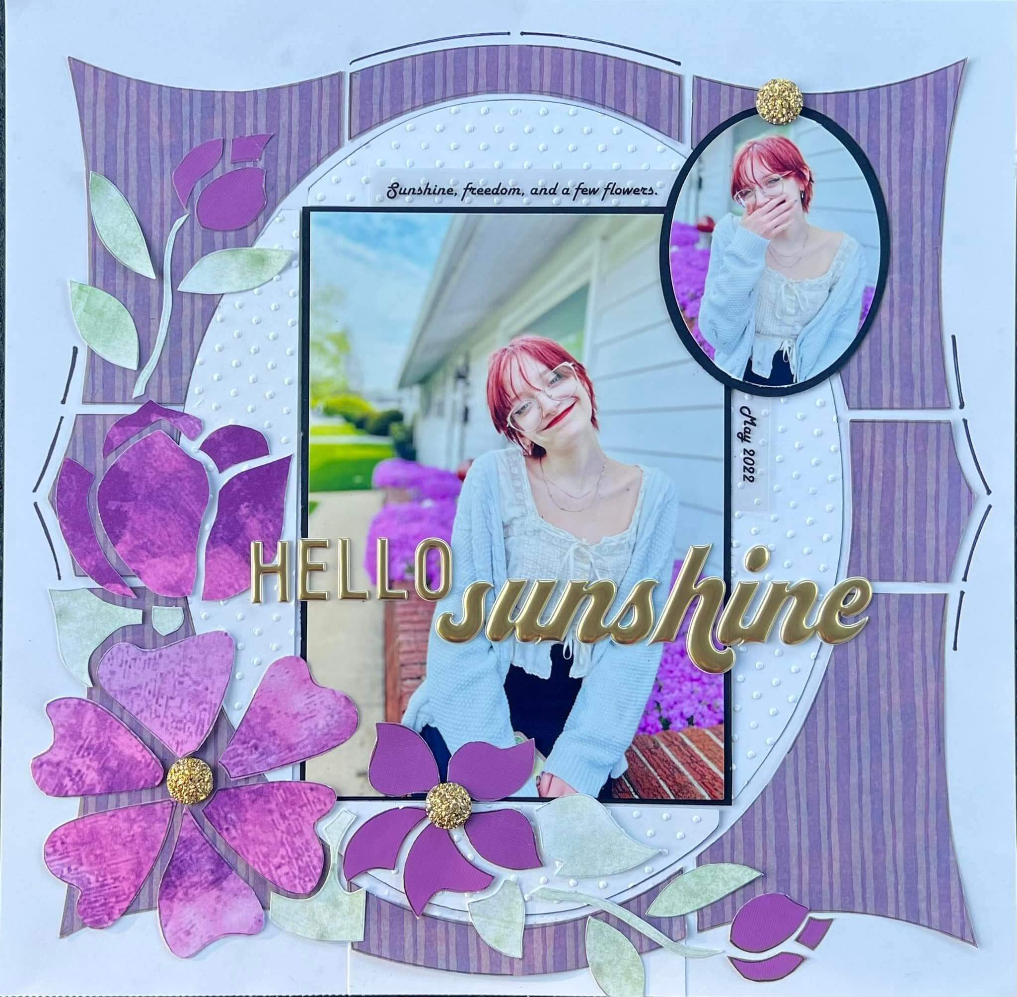 Flowers and Mini Grid 2 with Portrait –  Tammy Adam