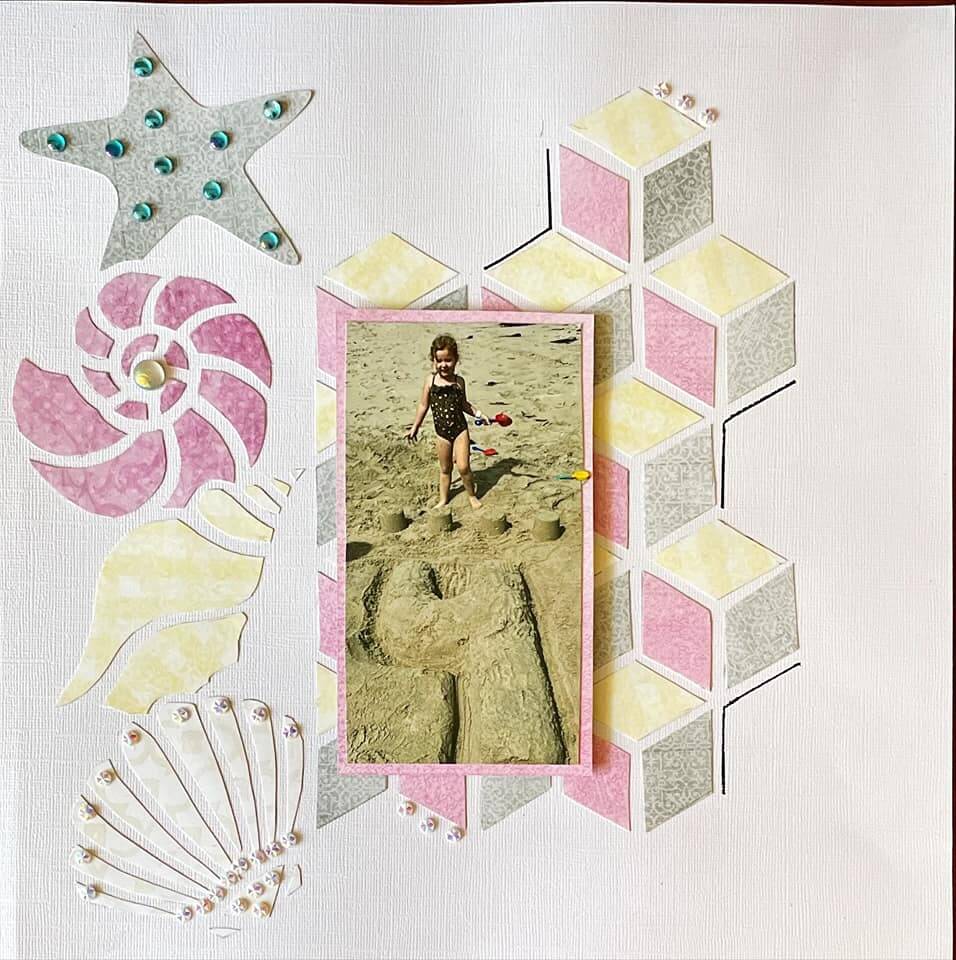 Mini Cubes Cascade 81 – Linda Gallacher